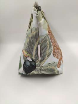 Projekt Tasche mit Reißverschluß GR.M   ***  TROPISCHE VÖGEL